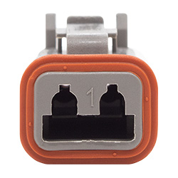 2-Way Deutsch DT Series Plug & Wedgelock