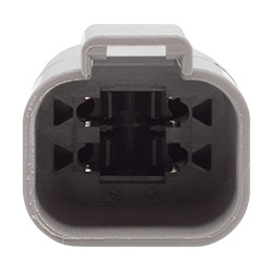 4-Way Deutsch DT Series Receptacle & Wedgelock