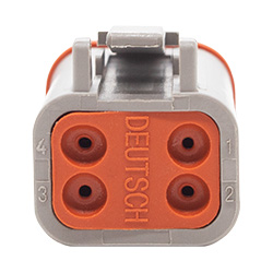 4-Way Deutsch DT Series Plug & Wedgelock