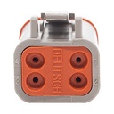 4-Way Deutsch DT Series Plug & Wedgelock