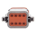8-Way Deutsch DT Series Plug & Wedgelock
