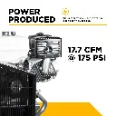 17.7 CFM @ 175 PSI Gas Air Compressor with Honda GX270 Engine. 
