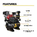 Gas Air Compressor, Welder, Generator with Honda GX390 Engine