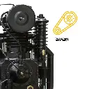 Gas Air Compressor, Welder, Generator with Honda GX390 Engine