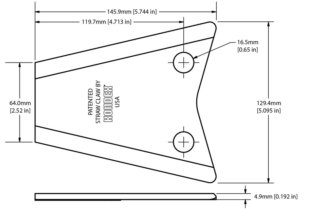 Case IH Chopper Blade