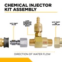 3/8" Low Pressure Chemical Injector