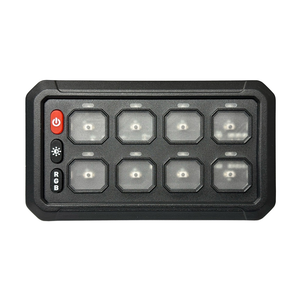 8-Gang Switch Kit with Circuit Breaker