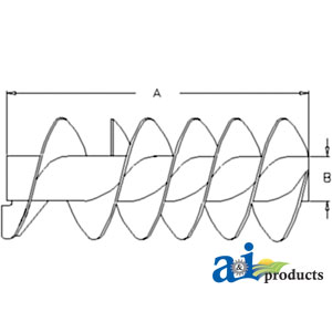 Auger, Vertical Unloading; High Unloading Rate