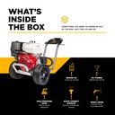 4,200 PSI 4.2 GPM Cold Water Gas Pressure Washer