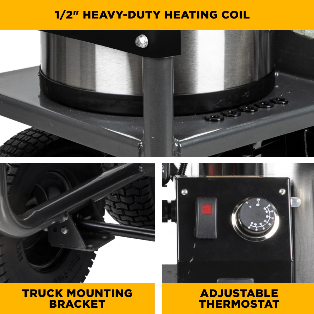 4,400 PSI – 4.2 GPM Hot Water Pressure Washer With Powerease 420 Engine