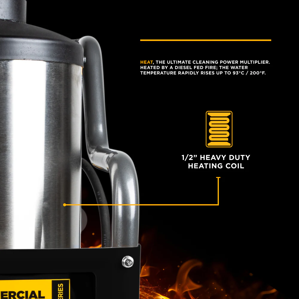 4,400 PSI – 4.2 GPM Hot Water Pressure Washer With Powerease 420 Engine