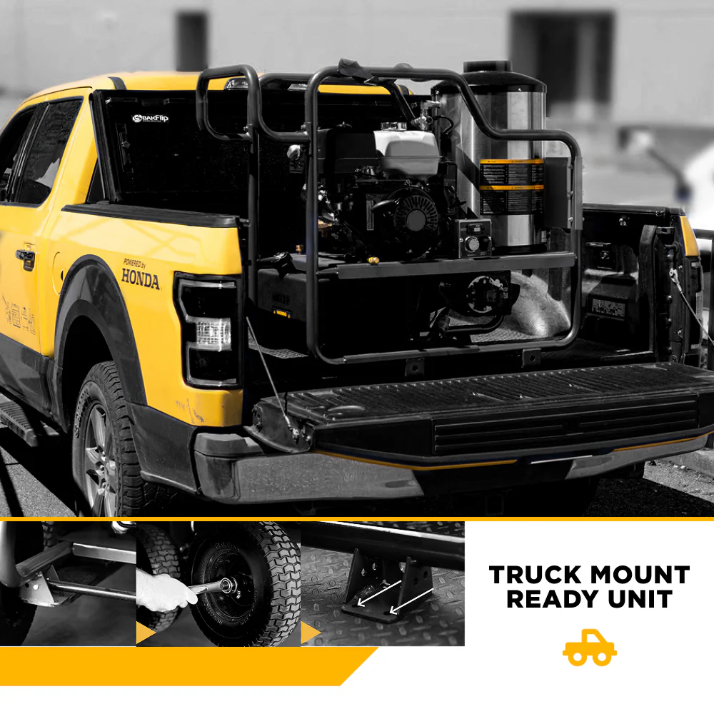 4,400 PSI – 4.2 GPM Hot Water Pressure Washer With Powerease 420 Engine