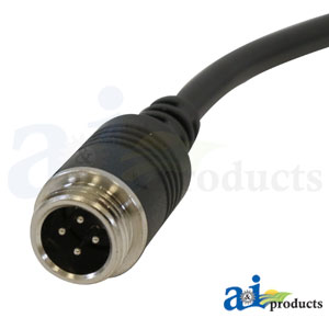 CabCAM Cable, 20', Command Center, 4600 & G5+ Display, Machine Video Connection Plug to Camera