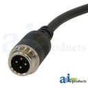 CabCAM Cable, 20', Command Center, 4600 & G5+ Display, Machine Video Connection Plug to Camera