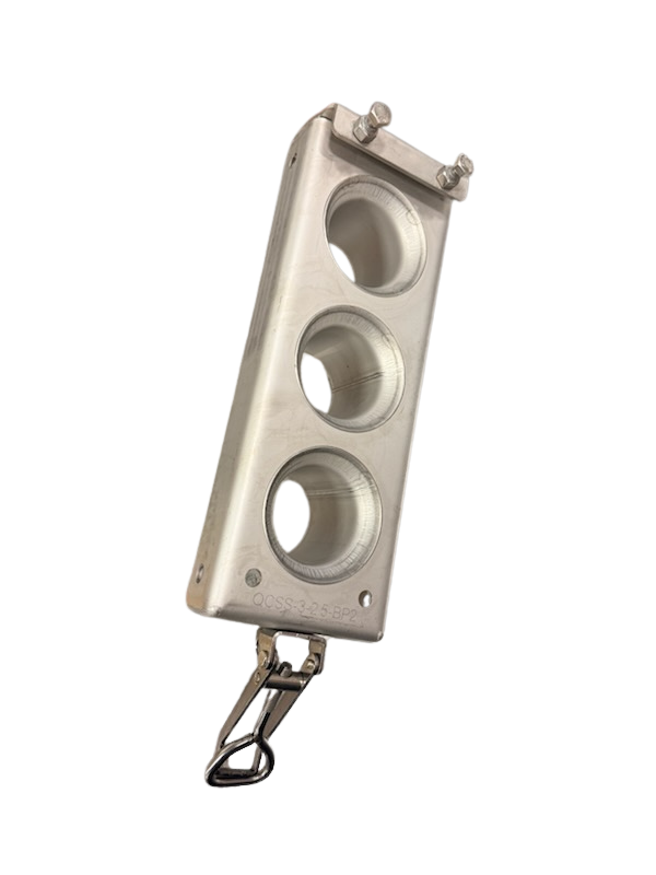 SS QUICK CONNECTOR; 3 @ 2.5"