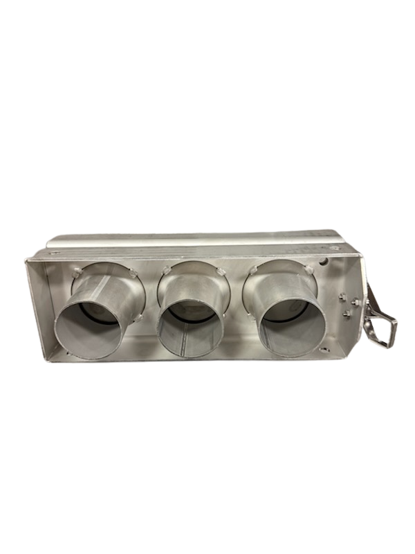 SS QUICK CONNECTOR; 3 @ 2.5"