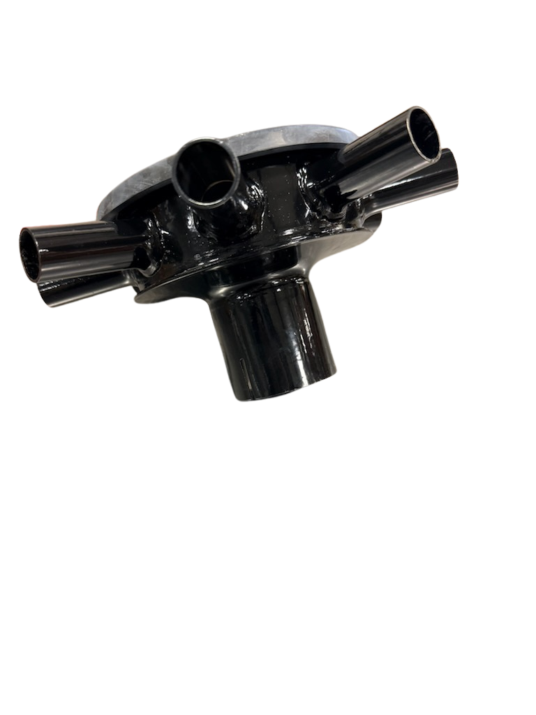 Stainless Steel Distributor Head; 2.5" Distributor; 8 @ 1" Runs