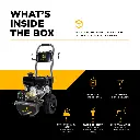 3,800 PSI 2.5 GPM Cold Water Gas Pressure Washer