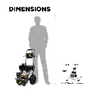 3,800 PSI 2.5 GPM Cold Water Gas Pressure Washer
