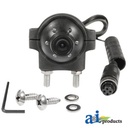 CabCAM Camera, Ball Swivel, 110 Deg, 1/3" Color CCD W/ IR, For Wired System