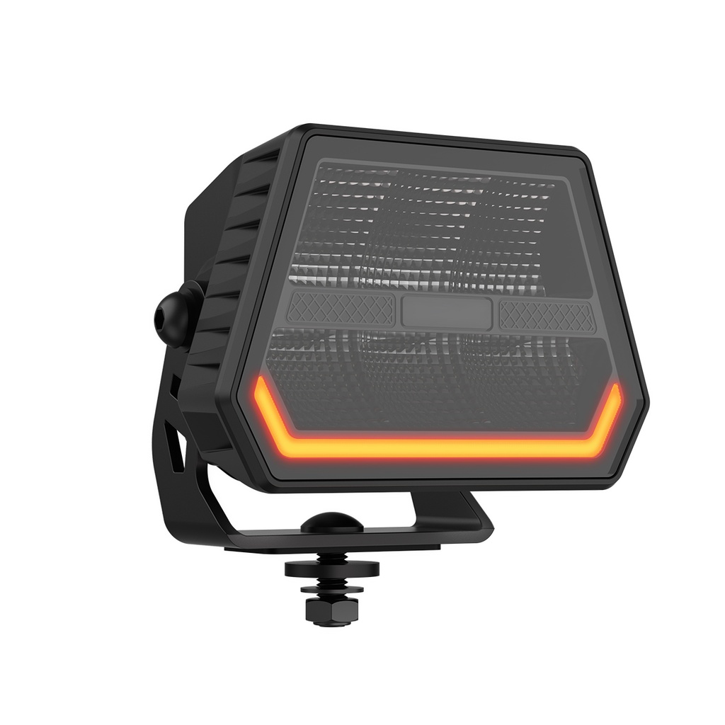 6" ULTRA NXT Series Trapezoid LED Flood Lamp with Position Lights