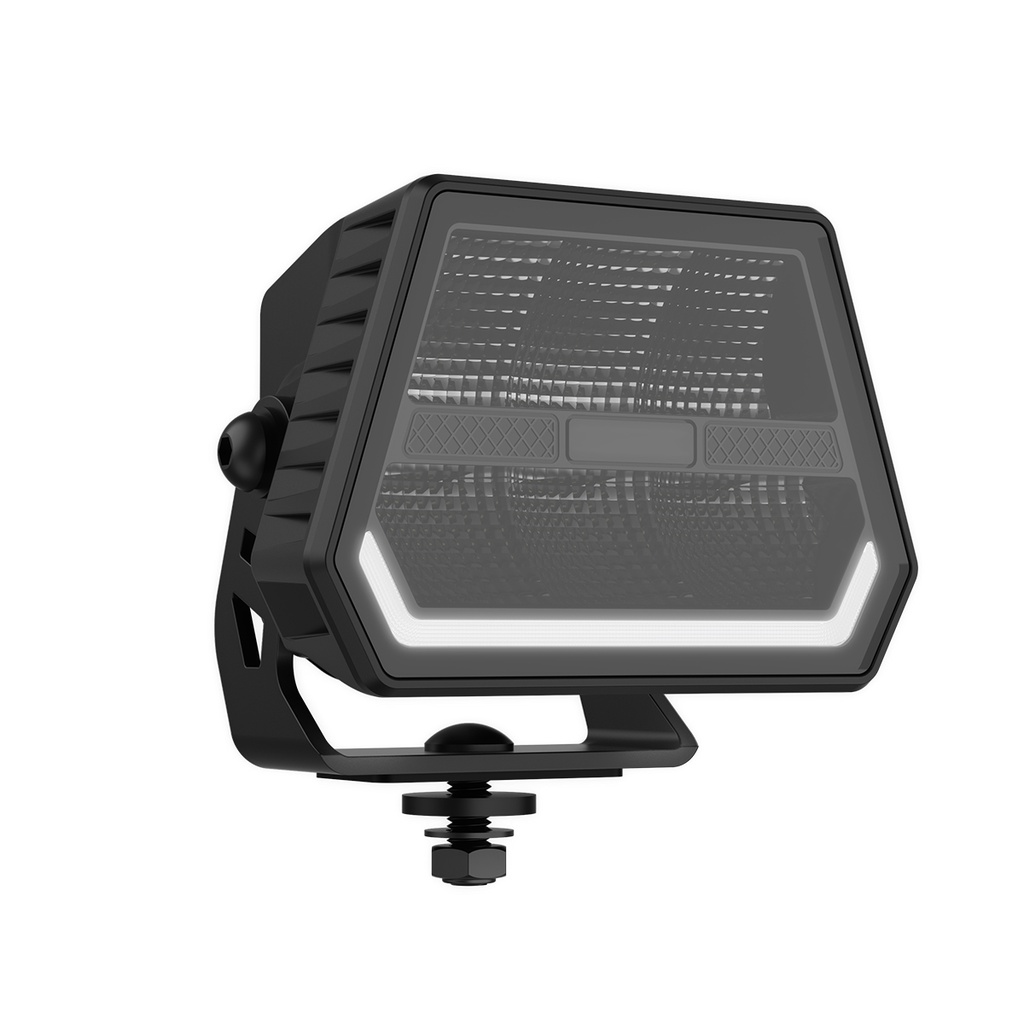 6" ULTRA NXT Series Trapezoid LED Flood Lamp with Position Lights