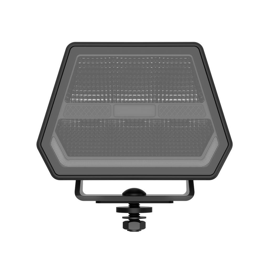 6" ULTRA NXT Series Trapezoid LED Flood Lamp with Position Lights