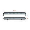 20" Auxiliary High Beam Lamp (SAE/DOT compliant LED Headlight - 1,410 Lumen)