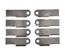Serrated Winged Straw Chopper Blade Kit for John Deere combines.