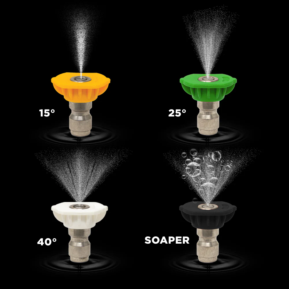 3,800 PSI 2.5 GPM Cold Water Gas Pressure Washer