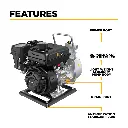 1" Water Pump with Powerease 79cc Engine