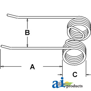 Dim A (1)  	5.750" Dim B (2)  	2.625" Dim C (3)  	1.5"