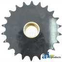 Case/New Holland 22 Tooth Sprocket & Half Clutch For Drive Rollers On Round Balers