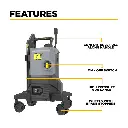 2,350 PSI 1.8 GPM Cold Water Corded Electric Pressure Washer with 4-Wheel 360° Steering