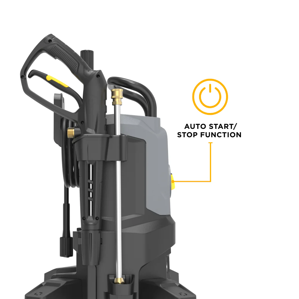 2,350 PSI 1.8 GPM Cold Water Corded Electric Pressure Washer with 4-Wheel 360° Steering