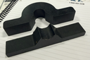 1" UHMW Pillow Block Housing for Augers