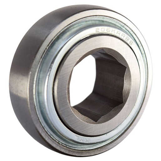 Single Row Ball Bearing; 1.25" Bore; 72MM Outside Diameter; 17MM Outer Width; 25MM Inner Width; 2 Seals; Wide Inner Ring