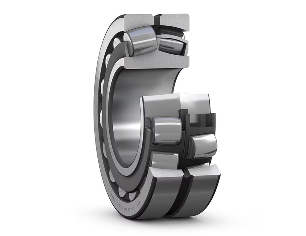 Spherical Roller Bearing; 35MM Straight Bore; 72MM Outside Diameter; 23MM Width; C0-Medium Clearance; Shaft Mount; Double Row of Spherical Roller Bearing