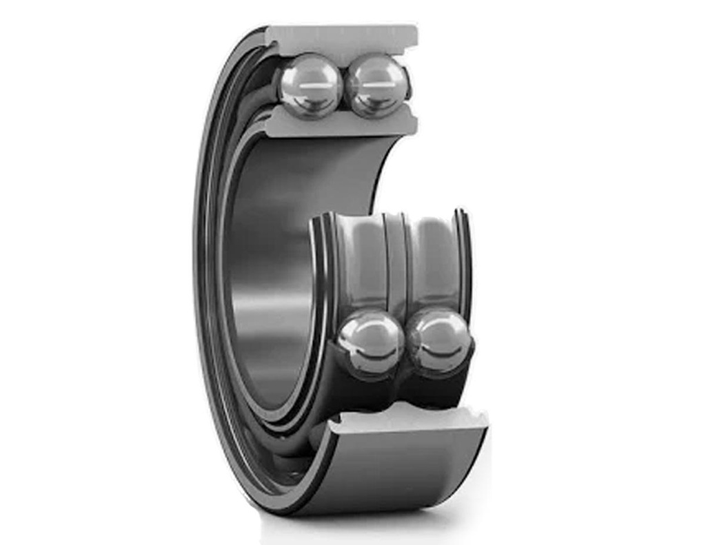 Angular Contact Ball Bearing; 30MM Bore; 72MM Outside Diameter; 30.2MM Width; Open; No Flush Ground; Double Row of Balls