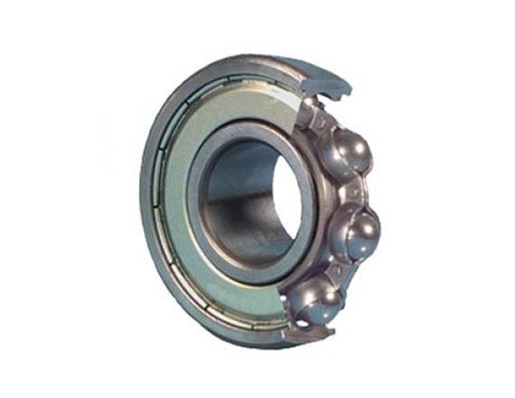 Single Row Ball Bearing; 20MM Bore; 42MM Outside Diameter; 12MM Outer Race Width; 2 Metal Shields