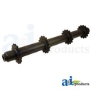 Case IH Feederhouse Shaft & Sprockets. No Internal Clutch