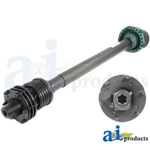 John Deere Baler Driveline; Small 1000 CV x 540 Slip Clutch