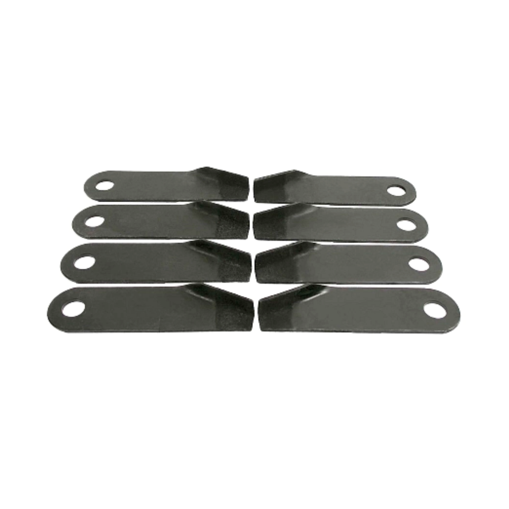 John Deere Straw Chopper Paddle Blade Set. 4 Left Hand & 4 Right Hand