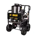 4,000 PSI 4.2 GPM Gas Direct Drive Diesel Fired Hot Water Pressure Washer with Honda GX390 Engine and General Triplex Pump