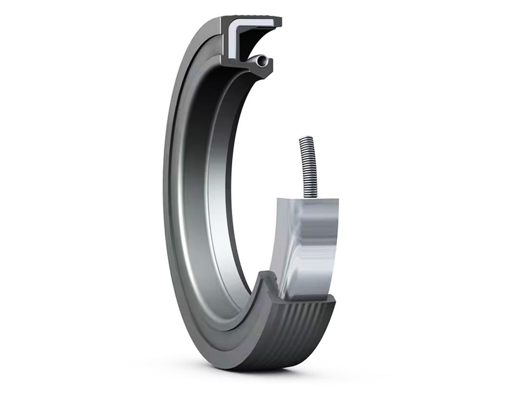 Lip Seal; 50MM Shaft Dia; 80MM Housing Bore; 8MM Nominal Width; Nitrile Lip; Solid Seal