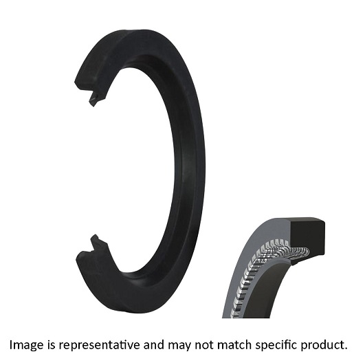 Oil Seal; 8-5/16" Shaft Dia; 9-9/16" Housing Bore; 5/8" Nominal Width; Nitrile Lip; Split Seal