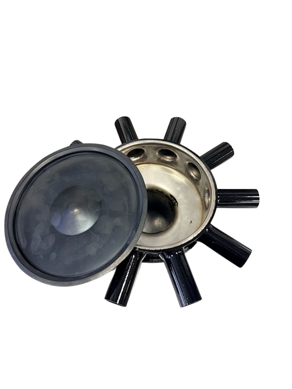 Stainless Steel Distributor Head; 2.5" Distributor; 10 Runs @ 1"