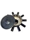 Stainless Steel Distributor Head; 2.5" Distributor; 10 Runs @ 1"