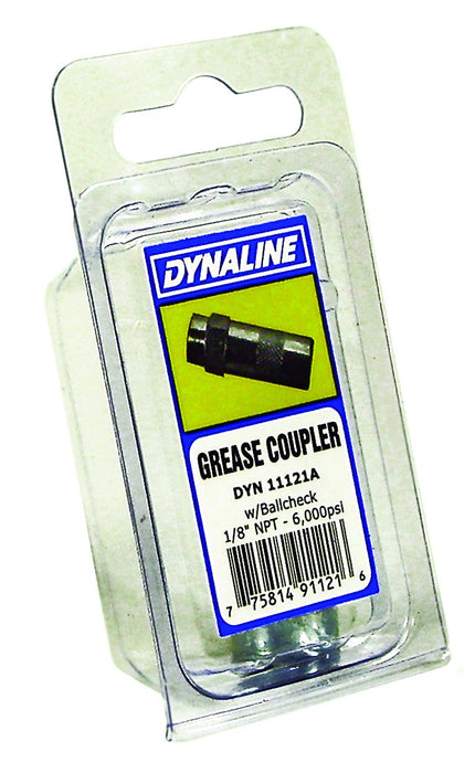 Grease Coupler Dynapak, 6000psi w/ Ball check 1/8 NPT