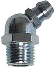 Grease Fittings 1/4 -28 45Deg, 25 pcs per pkg (Mini-Pak)